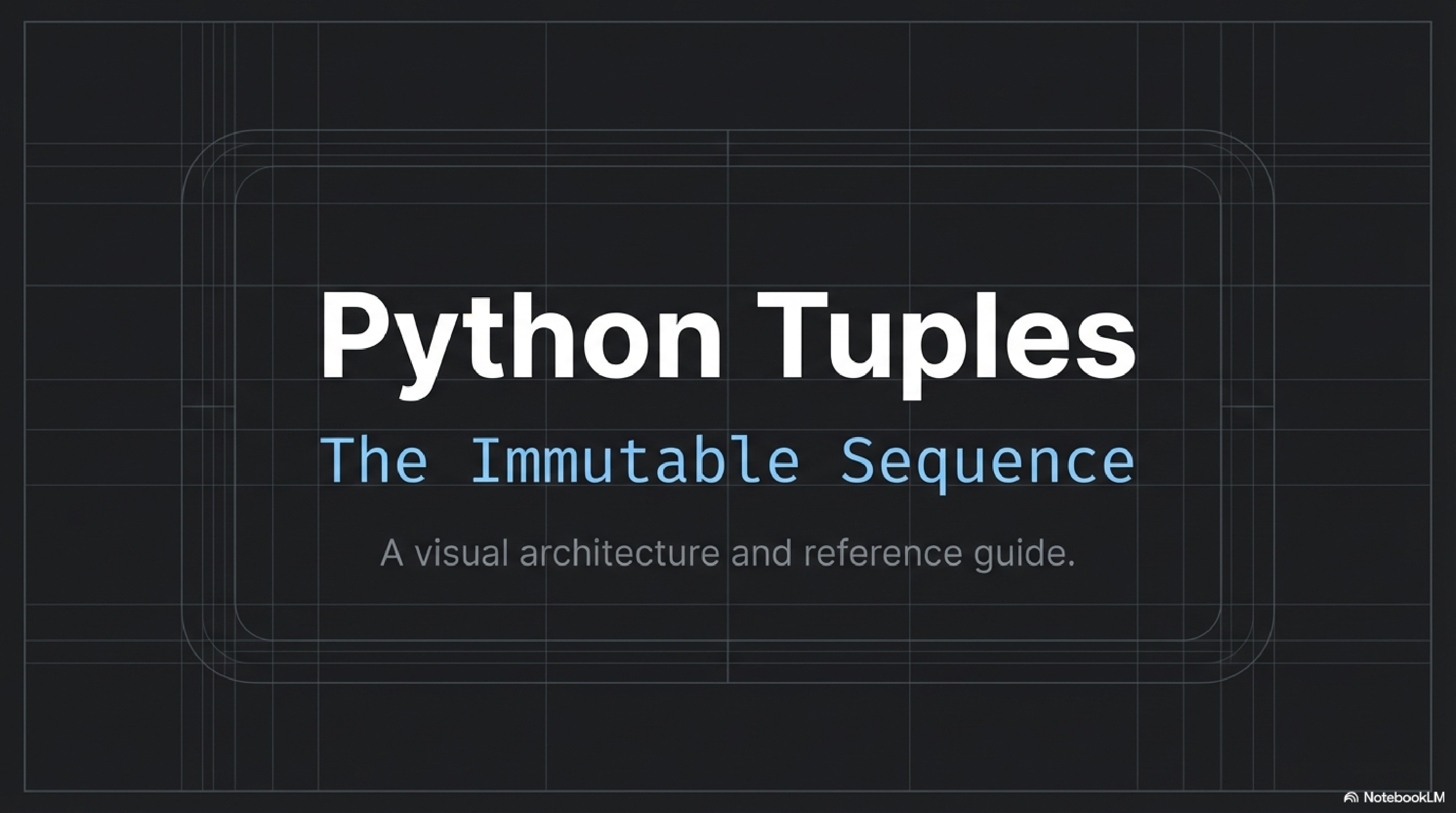Python Tuples Blueprint